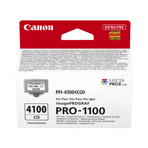 Canon Cartuccia Chroma Optimizer CO PFI-4100 per Canon Pro-1100 Canon Cartuccia Chroma Optimizer CO PFI-4100 per Canon Pro-1100